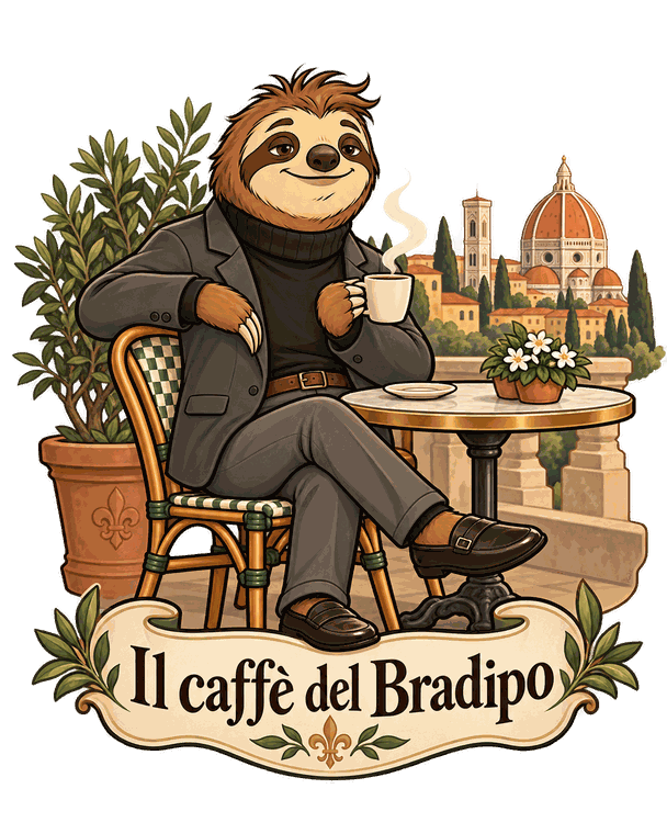 Il caff&egrave; del bradipo