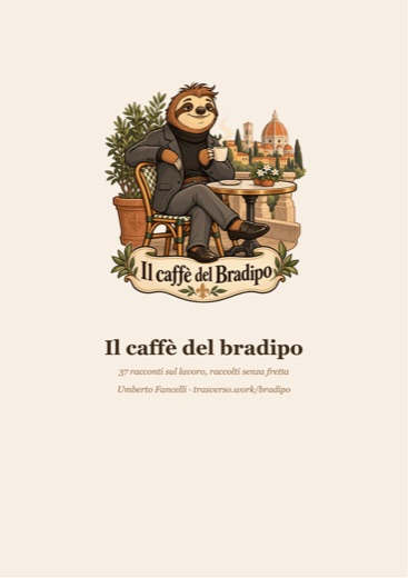 Copertina della raccolta Il caff&egrave; del bradipo